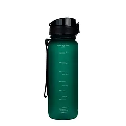 Пляшка для води UZSPACE 3053(Dark-Green) 800 мл, темно-зелена - мініатюра 2