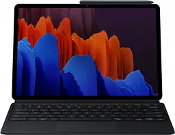 Чохол-клавіатура Samsung Book Cover Keyboard для Galaxy Tab S7+ 12.4 (T970/T795/T976) / Tab S8+ 12.4 (X800/X806) Black ENG/UKR (EF-DT970BBRGRU)