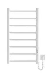 Електрична рушникосушарка HF Leeds 770x430 white matte 6.1.0801.06.WM, Білий матовий, універсальне (коннектор), Електронний - мініатюра 2