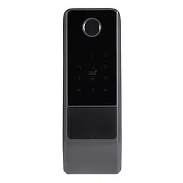 Замок біометричний автономний Trinix TRL-5201BTFW Black Left з Bluetooth, зчитувачем відбитків пальців і карт Mifare (65-00051) - мініатюра 3