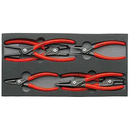 Набір прецизійних щипців «SRZ» для стопорних кілець KNIPEX 00 20 01 V02, (6 шт.)