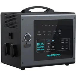 Зарядна станція Marsriva MP10 1000Вт (1176Вт/г) LiFePo4, PD 60Вт - мініатюра 2