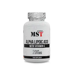 Альфа-ліпоєва кислота MST Nutrition Alpha Lipoic Acid, 120 капсул з вітаміном С