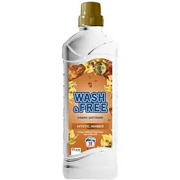 Ополіскувач WASH &FREE 970мл ля білизни Mystic Amber