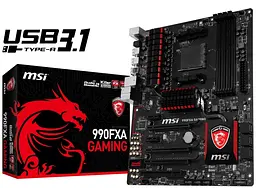 Материнська плата MSI 990FXA Gaming Socket AM3+ (990FXA Gaming) Б/В