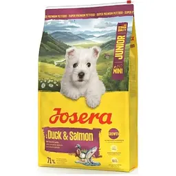 Сухий корм для собак Josera Mini Junior Duck & Salmon 3 кг (4032254787617)