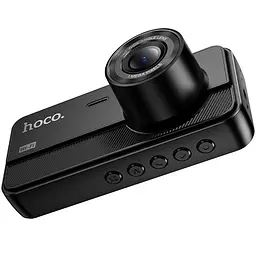 Відеореєстратор Hoco DV15 2-inch display with rear camera (720P+480P) Black - мініатюра 3