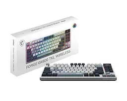 Клавіатура GAMING WHITE UA FORGE GK600 TKL MSI - мініатюра 5