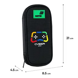 Пенал м'який Kite 662 Cyber - мініатюра 5