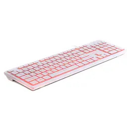 Клавіатура Gembird KB-UML3-01-W-UA USB White (KB-UML3-01-W-UA) - мініатюра 4