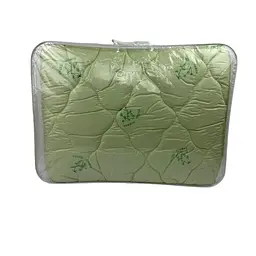 Ковдра полуторна закрита Arda Bamboo 20348 150х210 см салатова - мініатюра 2