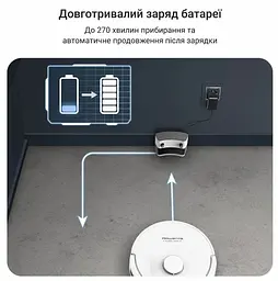 Робот-пилосос Rowenta RR8777WH (7123711) - мініатюра 5