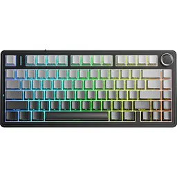 Клавіатура Aula F75 Gasket Reaper Switch Hot-Swap RGB Black/Gray (6948391209913) [161707]