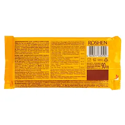 Шоколад молочний Roshen Lacmi з цілим лісовим горіхом 90 г (872113) - мініатюра 2