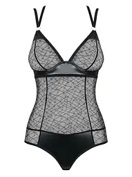 Боді Obsessive 859-TED-1 S/M чорний - мініатюра 5