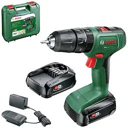 Акумуляторний ударний дриль-шурупокрут Bosch EasyImpact 18V-40 з 2 акб 2 Ah, з/у AL 18 V-20