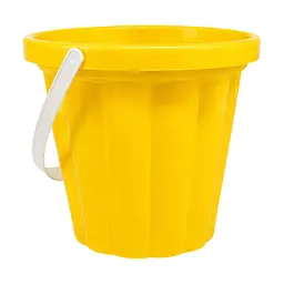 Іграшкове відро велике №1 011BMS(Yellow) розмір відра 20х20х17 см