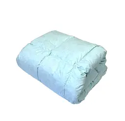 Ковдра Ecotton двоспальна 172х205 см пухово-перова пух - 50% блакитне (22781)