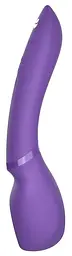 Смарт-вібромасажер We-Vibe Wand 2 Purple, дуже потужний, функція Smart Silence - мініатюра 3