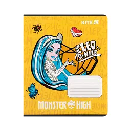 Зошит Kite Monster High, 12 аркушів, клітинка (MH25-232) - мініатюра 7