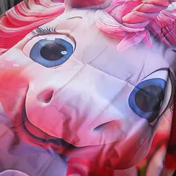Комплект постільної білизни MirSon Kids Time 17-0715 Dreamy Pink Unicorn Ranforce Elite 143 x 210 см (2200010620610) - мініатюра 6