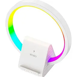 Бездротовий зарядний пристрій Wiwu 2in1 Wireless Charging Speaker (Wi-W021) [103912] - мініатюра 3