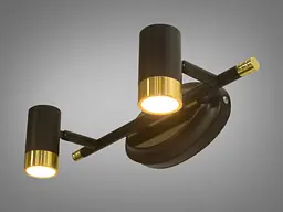Підсвічування для дзеркал Diasha 5883/2, 6W, LED, метал, поворотне, 3200K/4100K/6000K, сучасний стиль - мініатюра 3