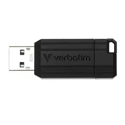 Флеш-накопичувач Verbatim USB Flash Drive 16Gb PinStripe, Black (49063) - мініатюра 2