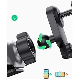 Автотримач UGREEN LP228 Phone Holder with Hook (80871) чорний - мініатюра 5