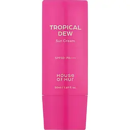 Сонцезахисний крем House of Hur Tropical Dew Sun Cream SPF50+ PA++++ для сяяння шкіри 50 мл - мініатюра 2