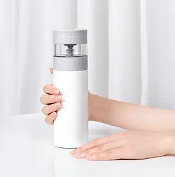 Заварювальний термос XiaomiPinztea Tea Separation Thermos 360 ml White - мініатюра 3
