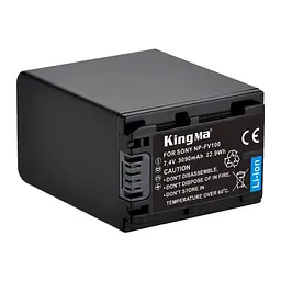 Акумулятор для Sony NP-FV100 (KingMa) 3090 mAh