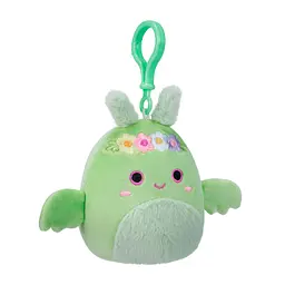 М'яка іграшка Squishmallows Дракон Тов на кліпсі 9 см (SQCP00217) - мініатюра 6