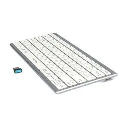 Клавіатура A4Tech FBX51C Wireless/Bluetooth White (4711421972987) - мініатюра 5
