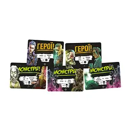 Настольная игра Geekach Games Монстры против героев. Зов Ктулху (GKCH150) - миниатюра 5
