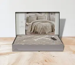 Покривало з наволочками Diana Beige 240 x 260 см Gardines pbe0051073 - мініатюра 5