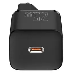 МЗП Baseus Super Si Quick Charger 25W (1USB-C) (CCSP) Чорний - мініатюра 2
