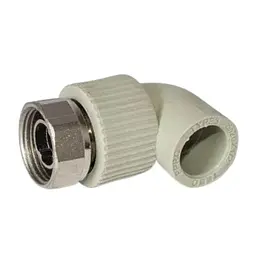 Кутник PPR комбінований з накидною гайкою VITOPlast Ø 20х1/2" 30412 - мініатюра 2