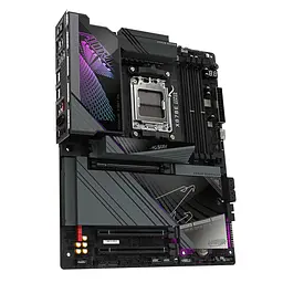 Материнська плата Gigabyte X870E AORUS MASTER sAM5 X870 4xDDR5 M.2 HDMI Typc-C ATX - мініатюра 2