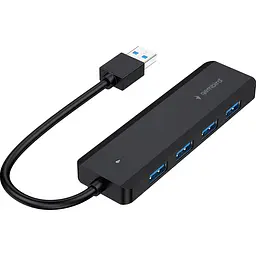 USB-Хаб Gembird на 4 порти USB 3.1 UHB-U3P4P-02) (UHB-U3P4P-02) - мініатюра 2