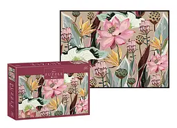 Пазли тришарові Interdruk Flowers 2, 1000 елементів - мініатюра 4
