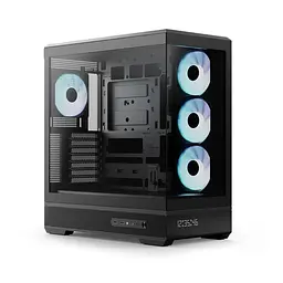 Корпус Aerocool P500B Digi-BK-v1 Black (ACCM-PN09143.11) - мініатюра 9