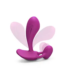 Вібратор Love To Love WITTY - SWEET ORCHID універсальний, точки G+P, пульт ДК - мініатюра 3