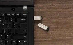 Flash Drives Kingston DataTraveler Kyson 128GB USB 3.2 (DTKN/128GB) Сріблястий/Чорний (6622889) - мініатюра 5