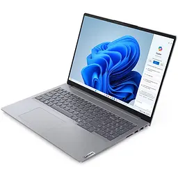 Ноутбук Lenovo 16'' ThinkBook 16 G7 IML, WUXGA IPS, Intel Core Ultra 7 155H (24M Cache, до 4, 80 ГГц), 24GB DDR5, 4TB SSD, Intel Arc, No OS, Arctic Grey - мініатюра 2