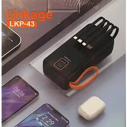 Повербанк Powerbank Linkage LKP43 30000mAh Black - мініатюра 3