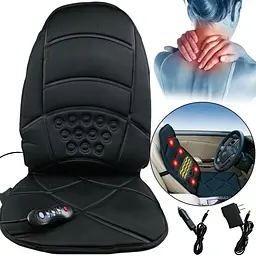Масажер на сидіння автомобіля масажна накидка для спини Seat Topper - мініатюра 2