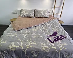 Постільна білизна LARA бязь d11344s сімейна 2х150х220 см - мініатюра 4