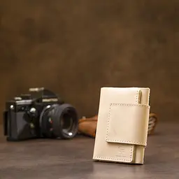 Шкіряне портмоне GRANDE PELLE 7,5х10х1,5 см acs0018627 - мініатюра 7