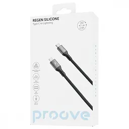 Кабель Proove ReGen Silicone Type-C to Lightning 27W (2m) black - мініатюра 2